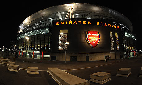 Emirates Stadium.
